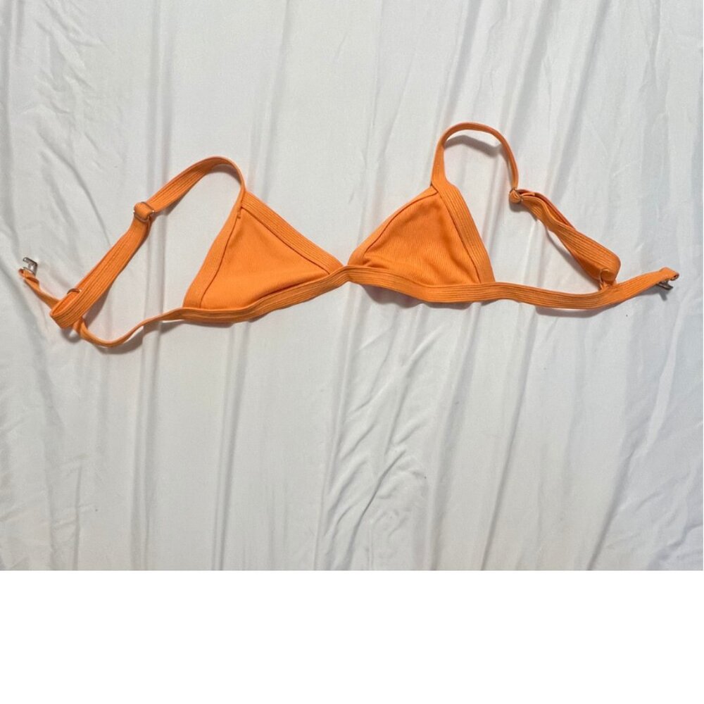 Orange bathing suit